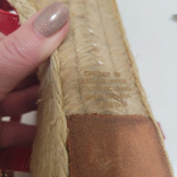 Ralph Lauren Sandal Wedge Shoe - Picture 9 of 16